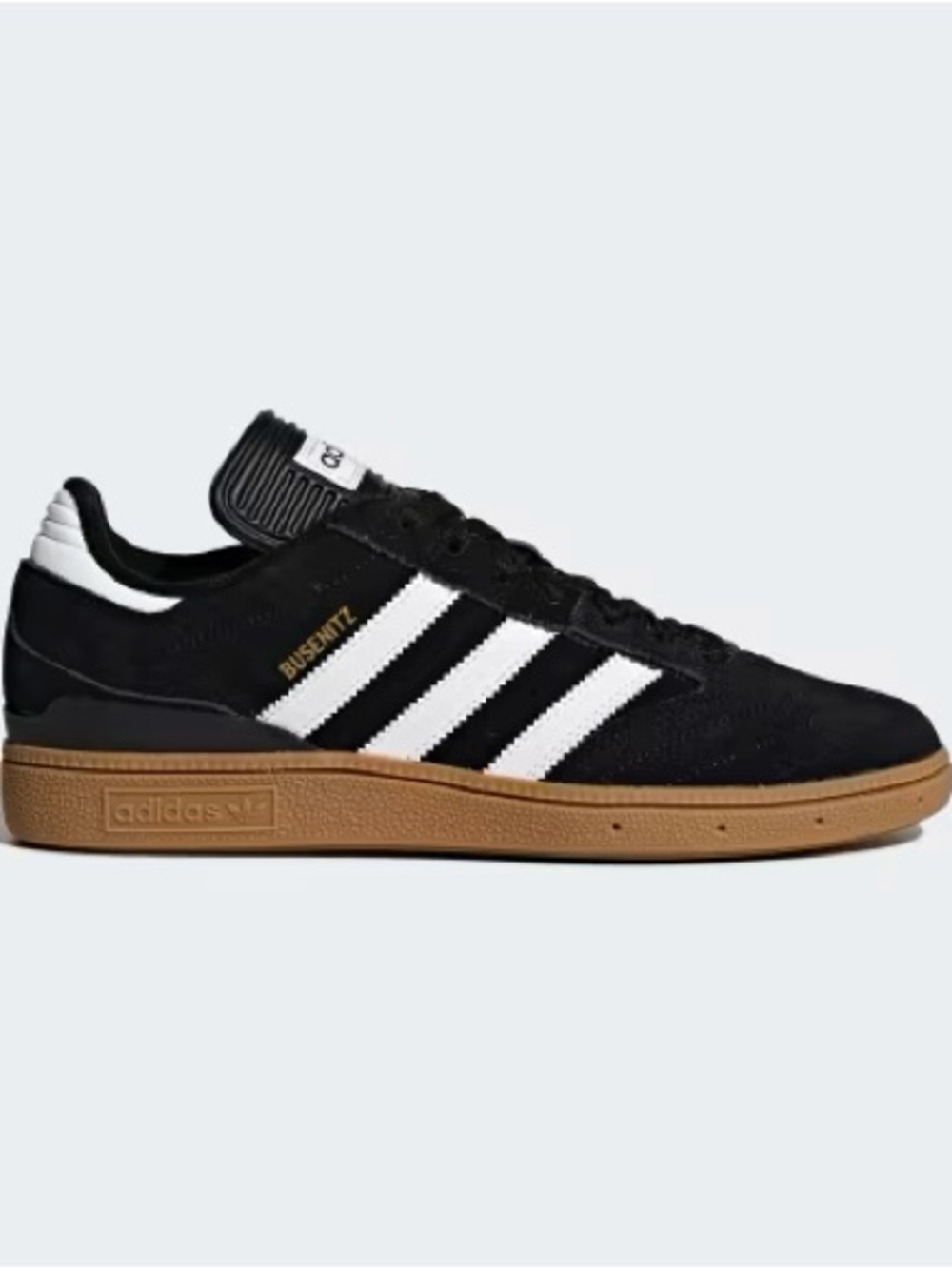 adidas Kids Black High-Top Sneakers with Gum Outsole